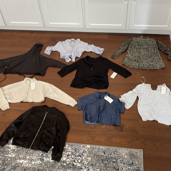 Zara Women’s Bundle of Jackets and Tops all Size Small - Picture 1 of 16